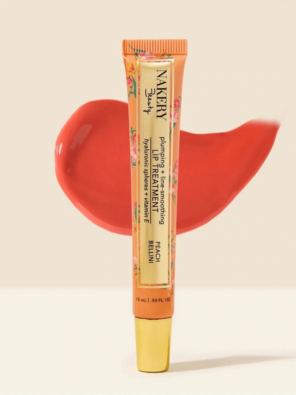 Nakery Beauty PEACH BELLINI Plumping Lip Treatment - Peach
